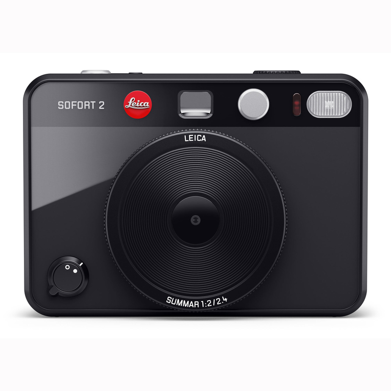 Leica SOFORT 2 Hybrid Instant Film Camera (Black)  