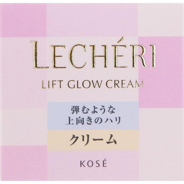 Kose Lecheri Lift Glow Cream Face Lifting Skin Glowing Cream 40g